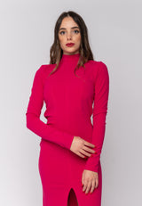 Abito Petra Longuette Magenta Aniye By