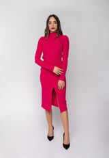 Abito Petra Longuette Magenta Aniye By