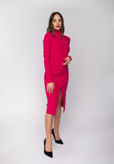 Abito Petra Longuette Magenta Aniye By