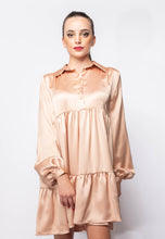 Load image into Gallery viewer, Chemisier corto Mish Champagne Aniye By