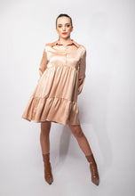 Load image into Gallery viewer, Chemisier corto Mish Champagne Aniye By