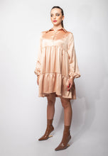 Load image into Gallery viewer, Chemisier corto Mish Champagne Aniye By