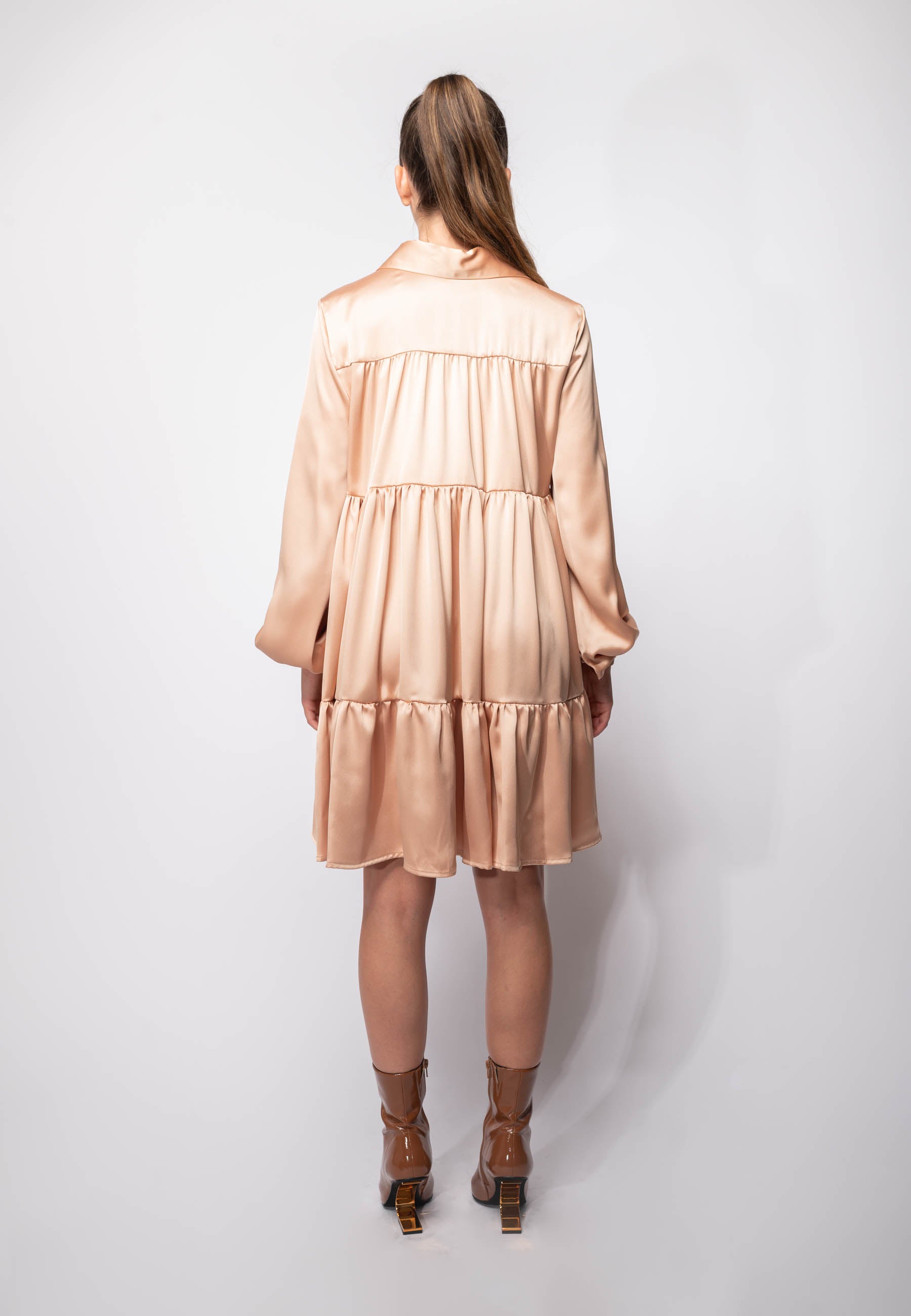 Chemisier corto Mish Champagne Aniye By