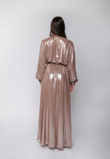 Abito lungo Mya Taupe Aniye By