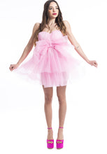 Carica l&#39;immagine nel visualizzatore di Gallery, Abito Ribbon Dress Nina Baby Rose Aniye By