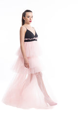 Abito in tulle Ludo Dress Rosa Aniye By