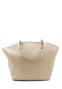 aaaaaShopper Studs beige a trapezio La Carrie
