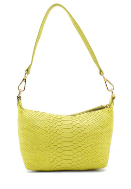 Borsa a spalla Lucy lime La Carrie