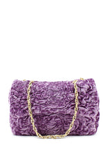 Carica l&#39;immagine nel visualizzatore di Gallery, Tracolla media velvet glicine Mia Bag
