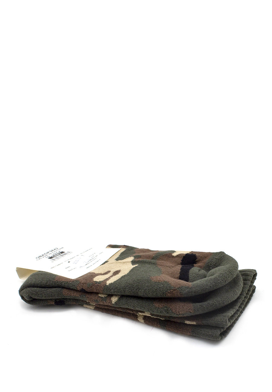 Calzino logato camouflage Gaelle Paris