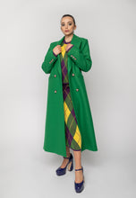 Carica l&#39;immagine nel visualizzatore di Gallery, Cappotto Cindy doppiopetto verde Ivy Oak