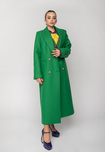 aaaaaCappotto Cindy doppiopetto verde Ivy Oak