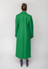 Cappotto Cindy doppiopetto verde Ivy Oak
