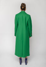 Carica l&#39;immagine nel visualizzatore di Gallery, Cappotto Cindy doppiopetto verde Ivy Oak