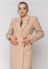 Cappotto lungo Caecilia Beige Ivy Oak