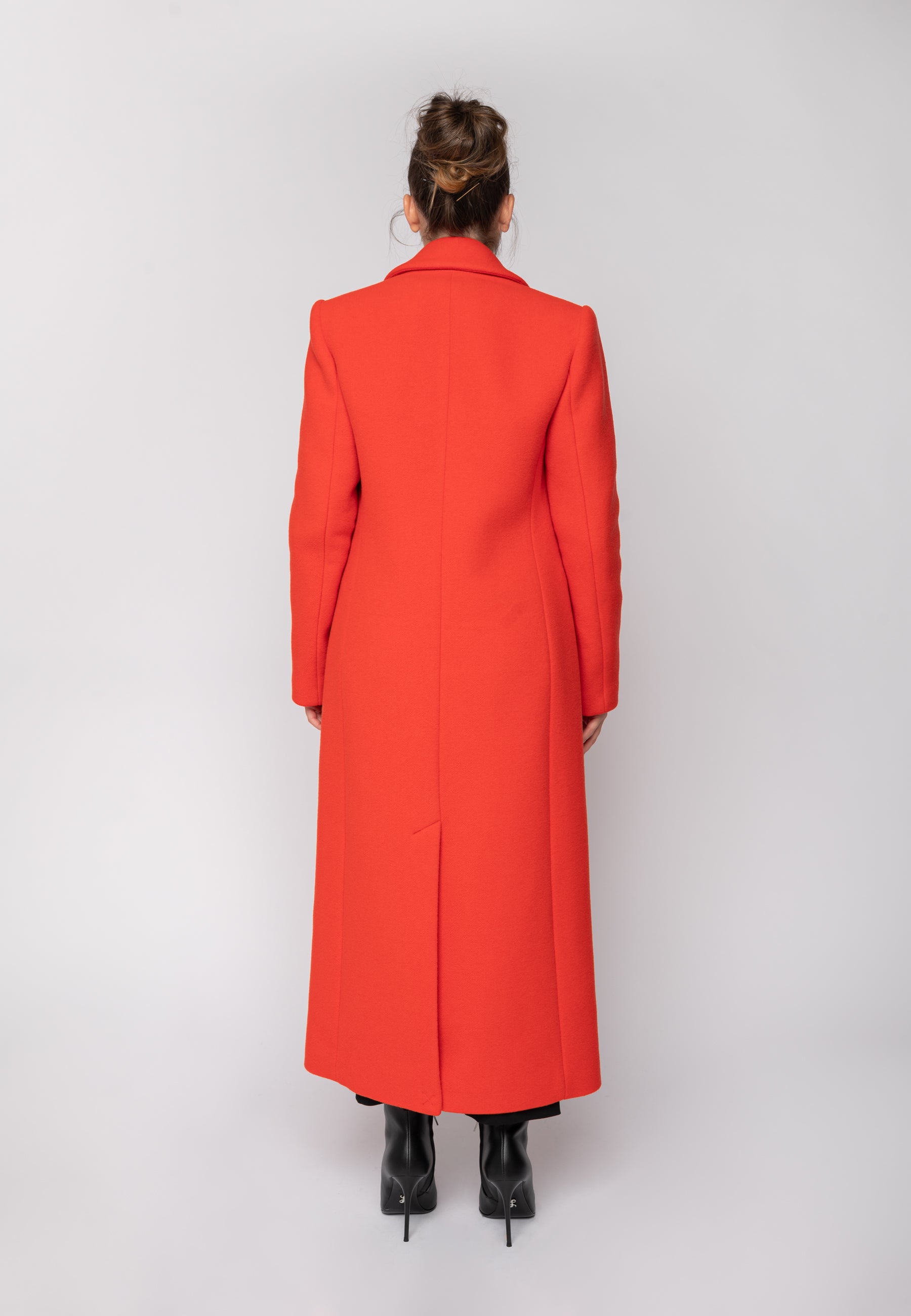 Cappotto lungo Caecilia Corallo Ivy Oak