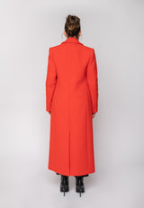 Cappotto lungo Caecilia Corallo Ivy Oak