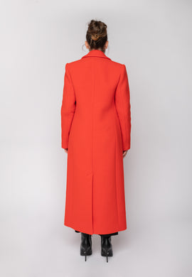 Cappotto lungo Caecilia Corallo Ivy Oak