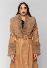 Cappotto Penelope Camel Aniye By