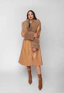 aaaaaCappotto Penelope Camel Aniye By