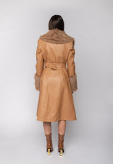 Cappotto Penelope Camel Aniye By
