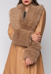 aaaaaCappotto Penelope Camel Aniye By