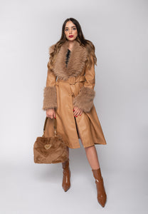 aaaaaCappotto Penelope Camel Aniye By