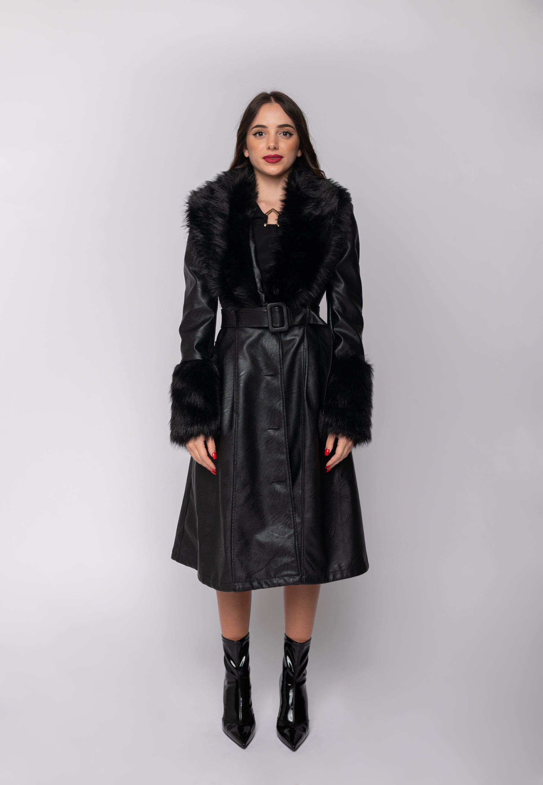 Cappotto Penelope Nero Aniye By