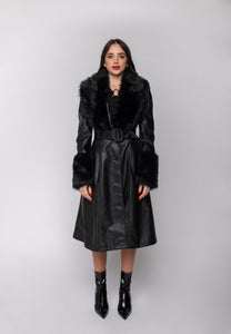 aaaaaCappotto Penelope Nero Aniye By