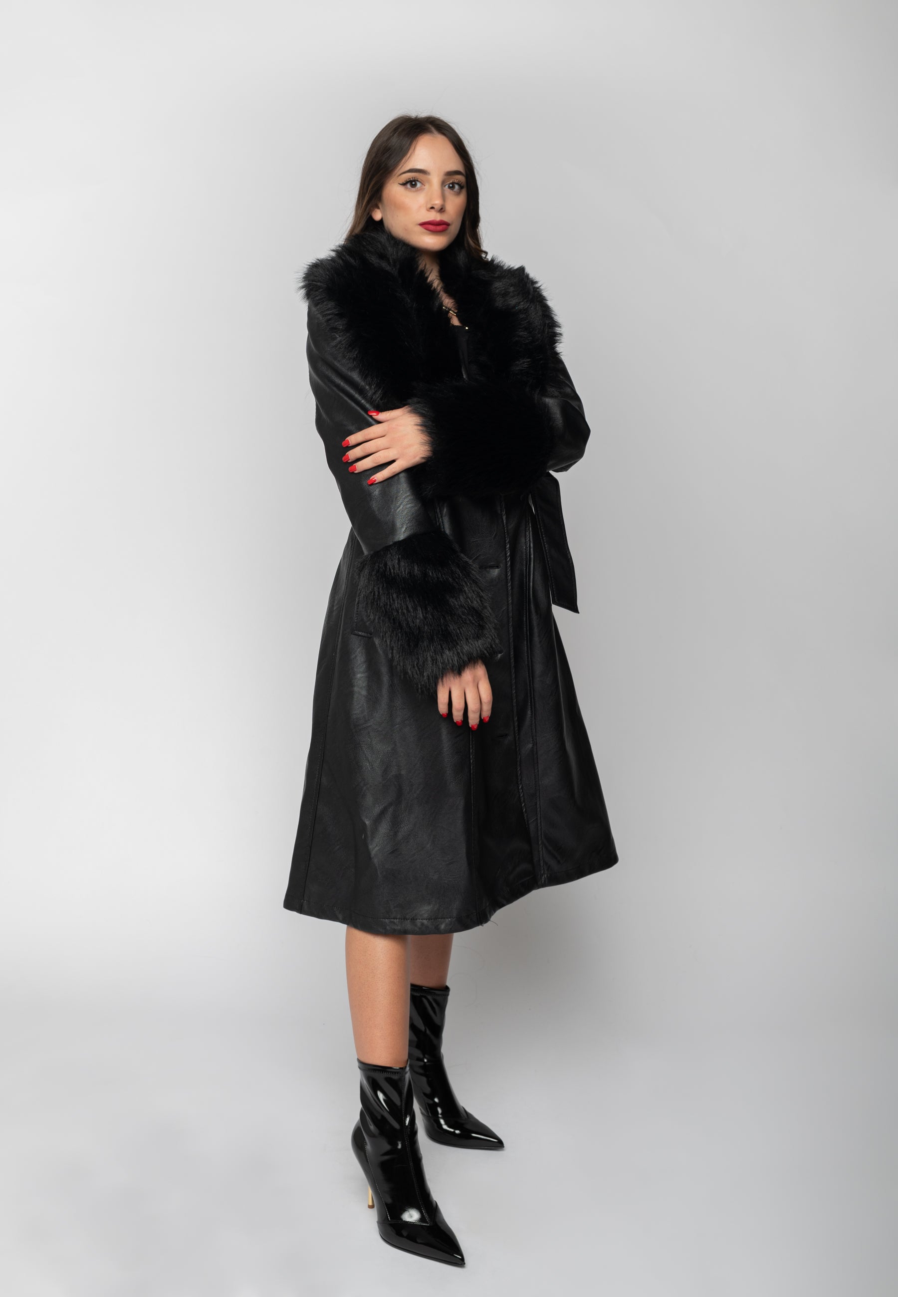 Cappotto Penelope Nero Aniye By