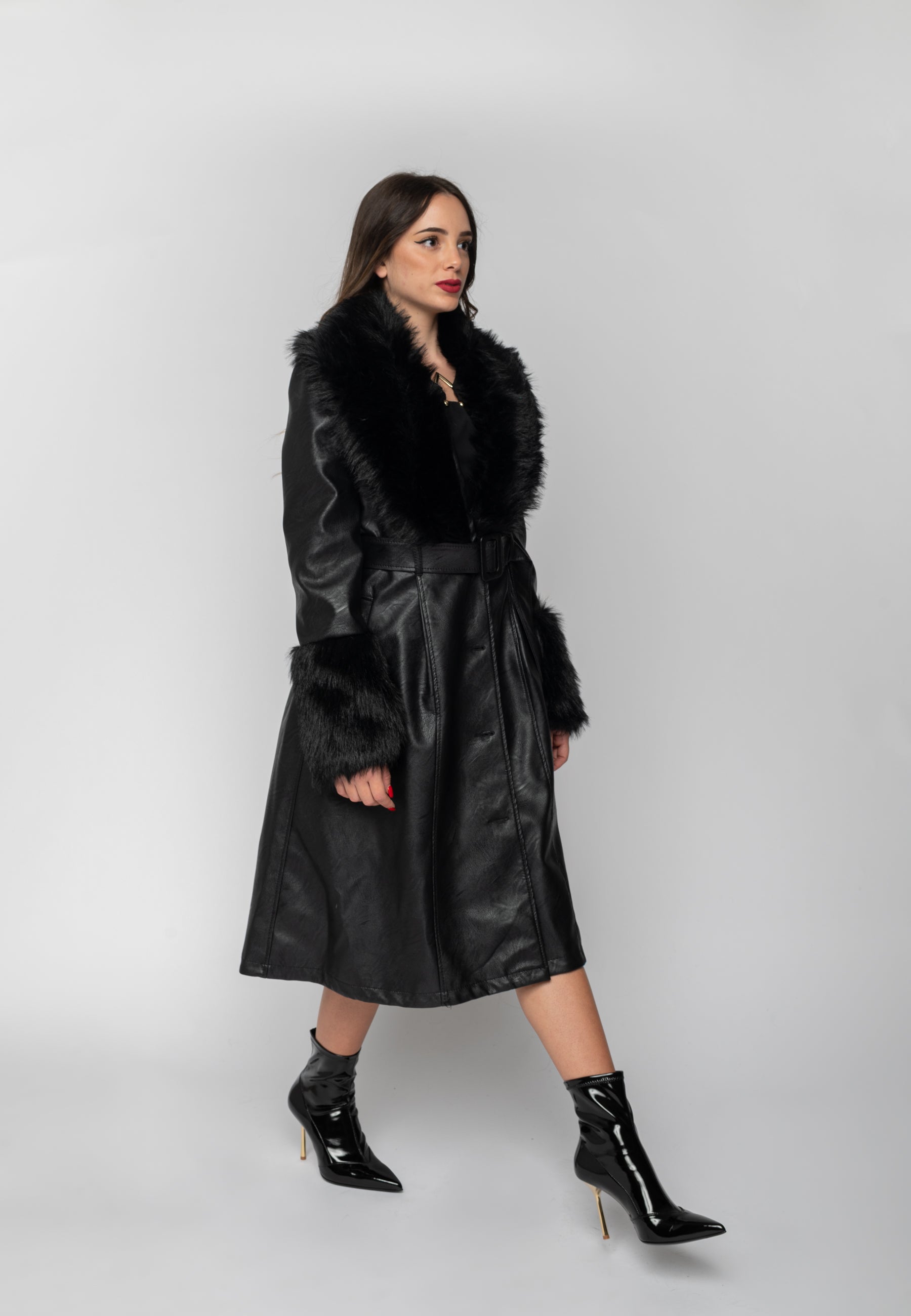 Cappotto Penelope Nero Aniye By