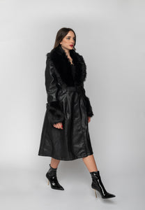 aaaaaCappotto Penelope Nero Aniye By