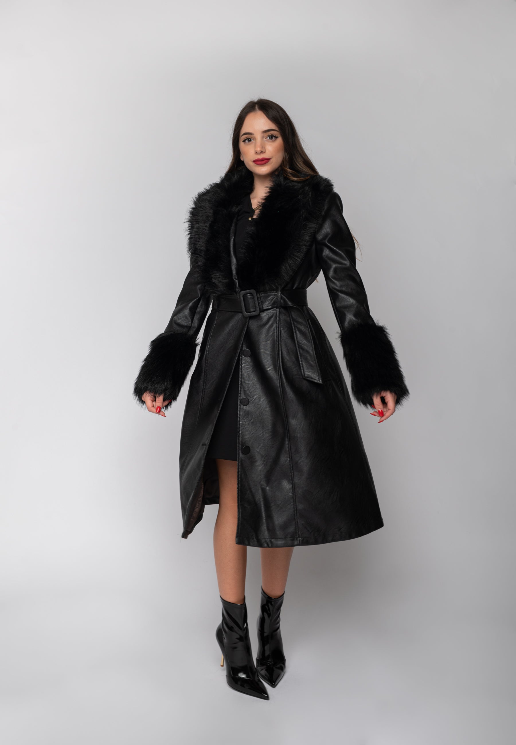 Cappotto Penelope Nero Aniye By