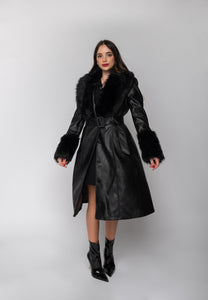 aaaaaCappotto Penelope Nero Aniye By