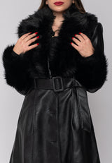 Cappotto Penelope Nero Aniye By