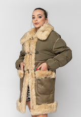 Piumino verde reversibile Urbancode London