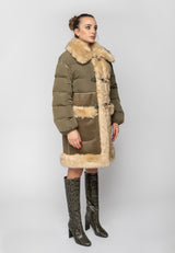 Piumino verde reversibile Urbancode London