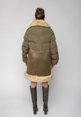 Piumino verde reversibile Urbancode London