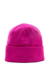 Cappello Beanie Fucsia Logo Gaelle paris