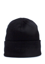 Carica l&#39;immagine nel visualizzatore di Gallery, Cappello Beanie Nero Logo Gaelle paris