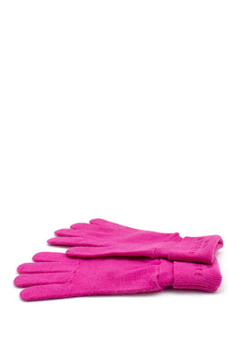 Guanti Fucsia Logo Gaelle Paris