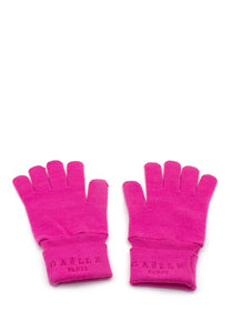 aaaaaGuanti Fucsia Logo Gaelle Paris
