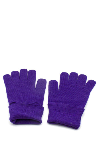 Guanti Viola Logo Gaelle Paris