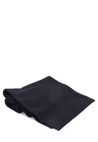 Sciarpa nera Logo Gaelle Paris