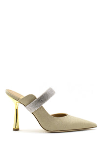 aaaaaSabot elegante microglitter oro Chantal