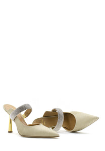 aaaaaSabot elegante microglitter oro Chantal