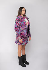 Giacca bouclè multicolor Gaelle Paris
