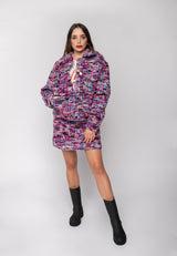 Giacca bouclè multicolor Gaelle Paris
