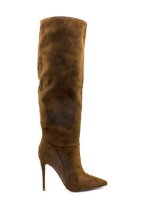 aaaaaStivale Darian marrone con tacco a spillo Steve Madden