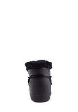 MB Icon Low Faux Fur Nero Moon Boot